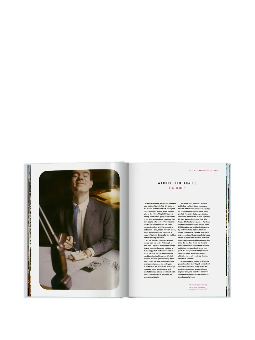  Taschen Andy Warhol Table Book - Blue 