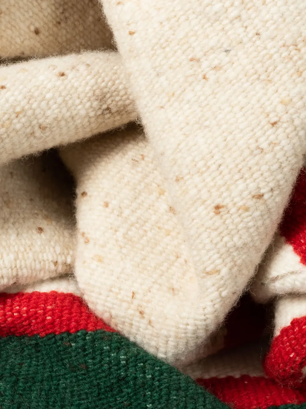 Prua Intarsia-Knit Striped Blanket