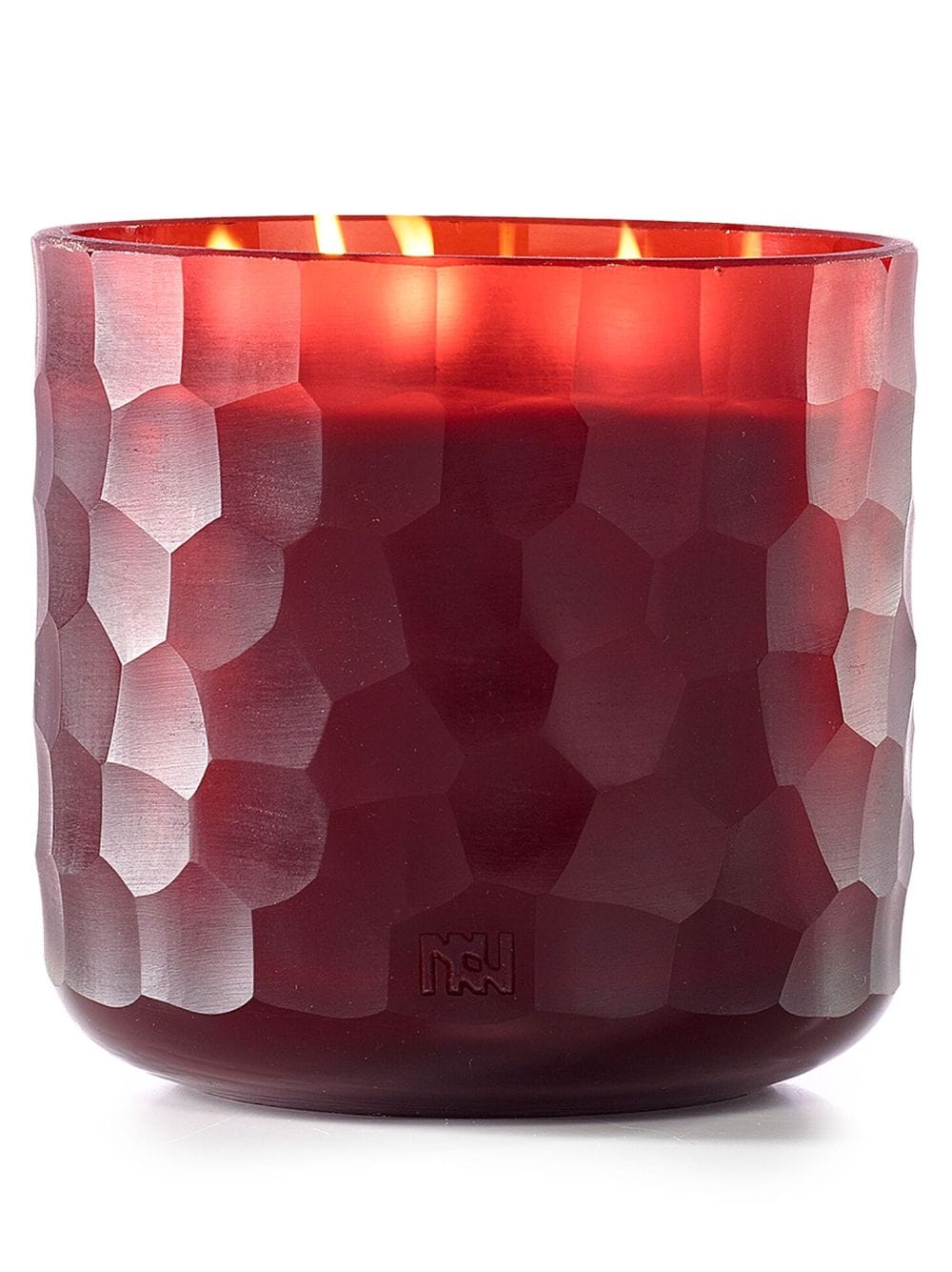 Onno large Circle Manyara-scent candle (2800g) - Red