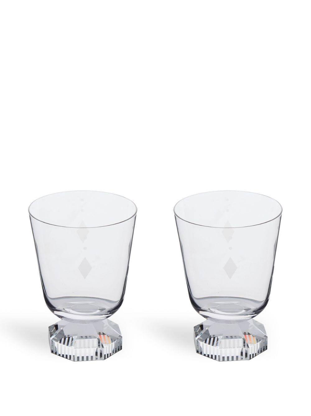 Shop Reflections Copenhagen Chelsea Glass (set Of Two) In White