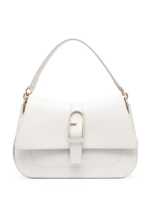 Sac cabas Flow en cuir médium - Furla - Modalova