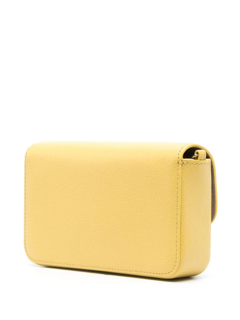 Furla Mini 1927 Leather Shoulder Bag In Yellow