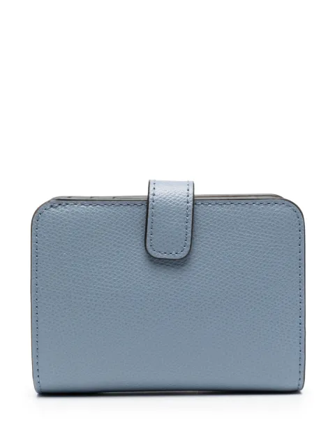Furla logo-plaque leather wallet