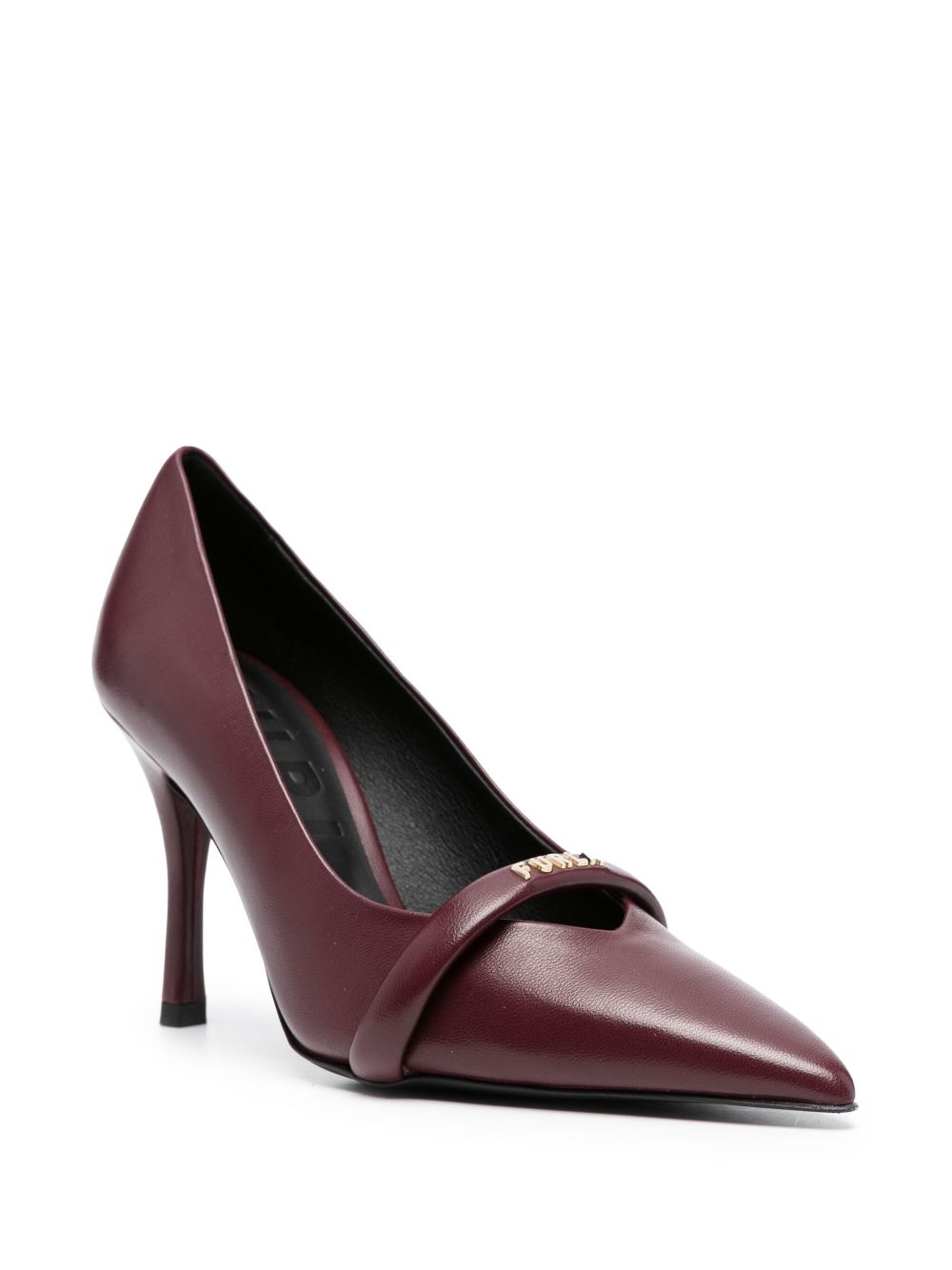 Furla Core leren pumps - Rood