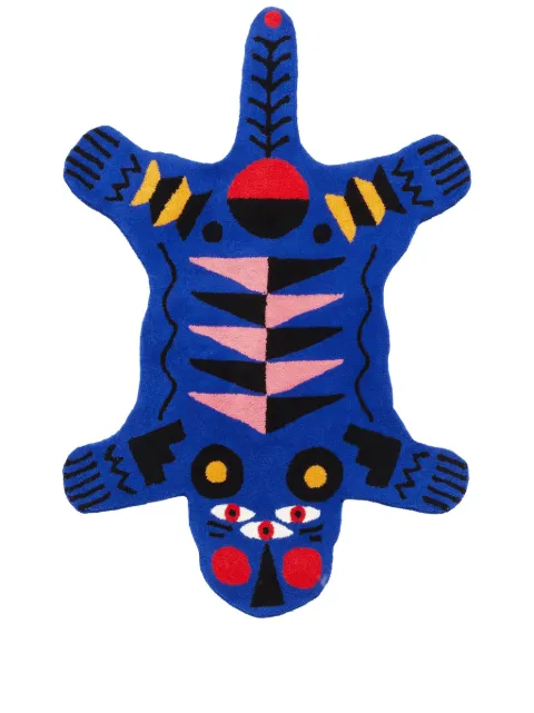 Qeeboo Oggian Blue Panther M carpet