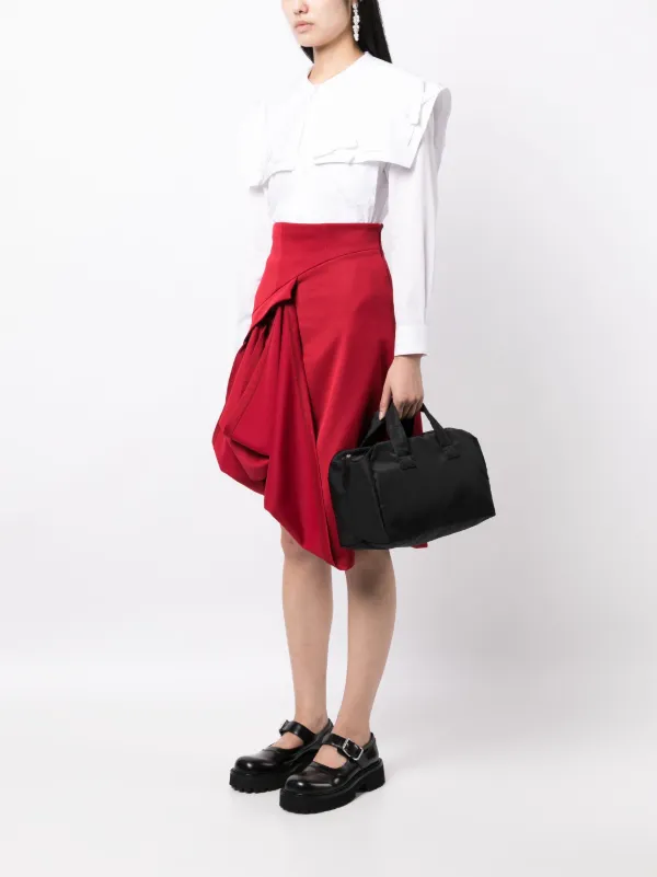Comme Des Garçons ジップ ハンドバッグ | ブラック | FARFETCH JP
