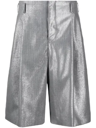 Comme Des Garçons Homme Plus メタリック ショートパンツ Comme Des Garçons Homme Plus メタリック ショートパンツ