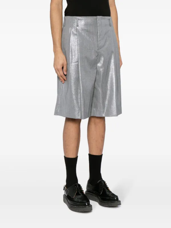 Comme Des Garçons Homme Plus メタリック ショートパンツ