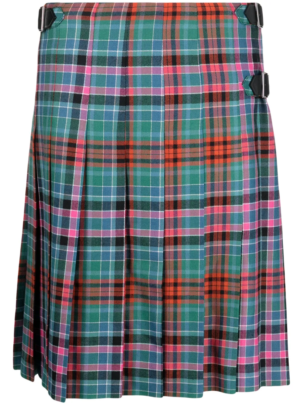 Comme Des Garçons Homme Plus check-pattern wool skirt Veelkleurig