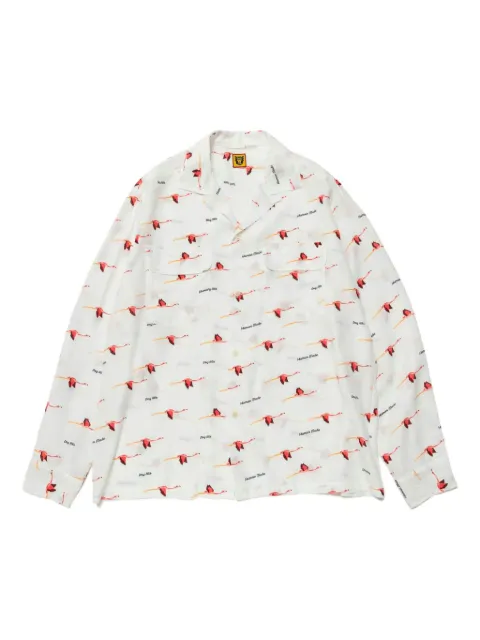 Human Made Flamingo shirt