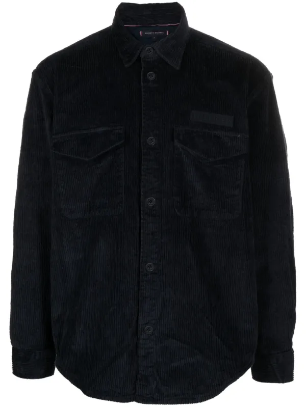 Tommy hilfiger corduroy shirt discount