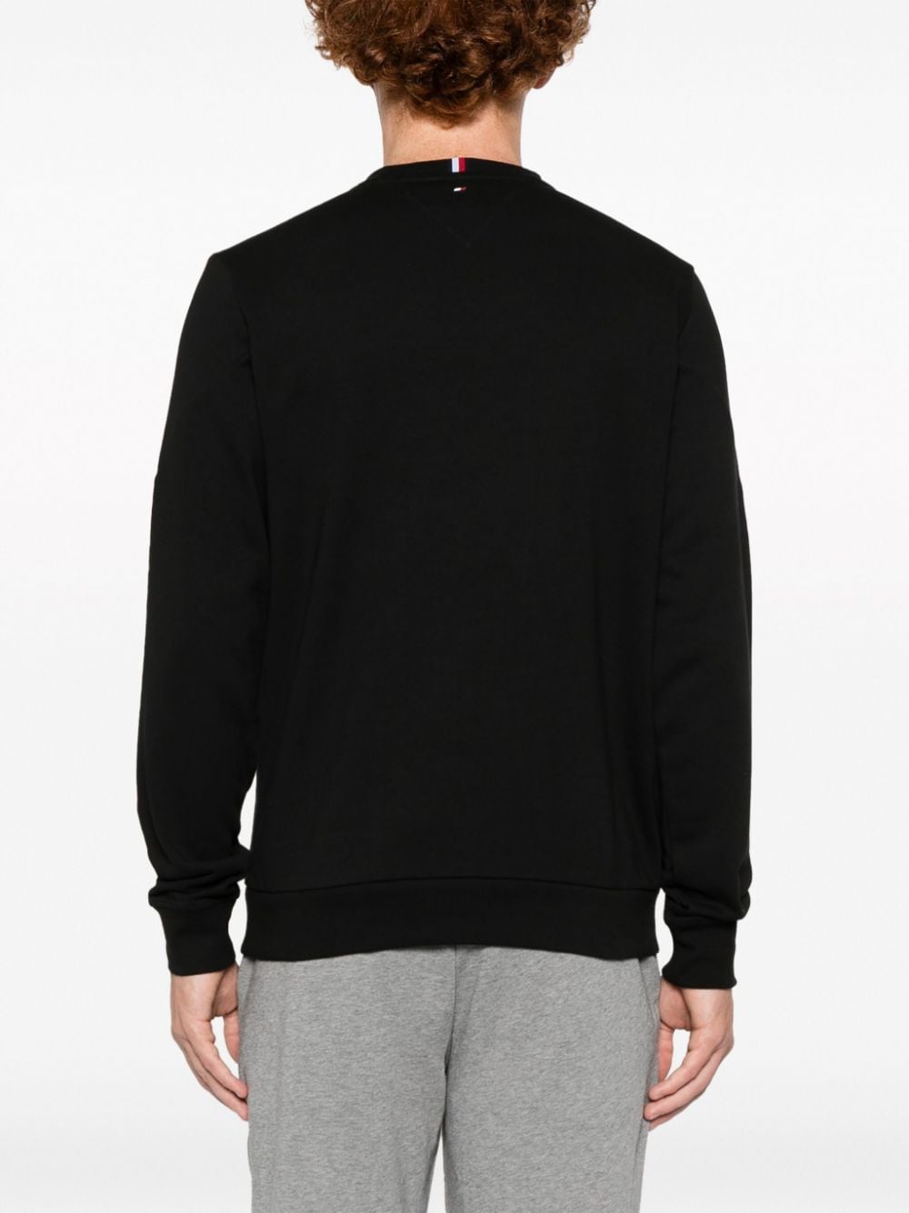 Tommy Hilfiger Sweater met logoprint Zwart