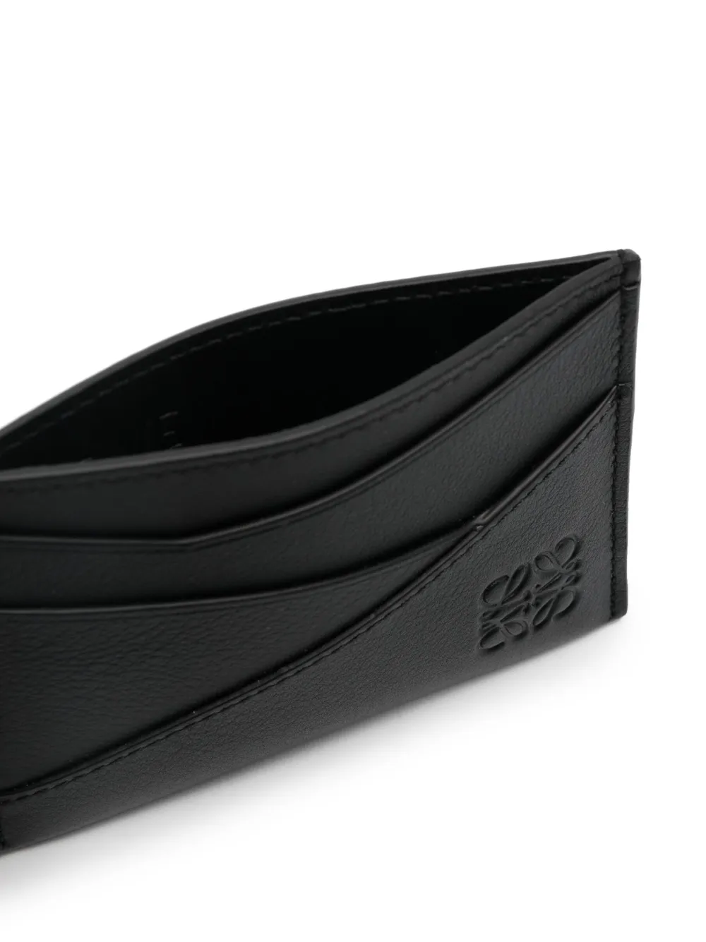 LOEWE Pasjeshouder met logo-reliëf Zwart