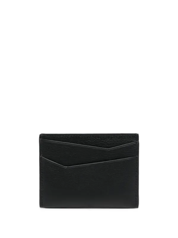 LOEWE ブラック レザー ケース ロエベ LOEWE LOEWE カードケース EMBOSSED PLAIN CLE0322X01 （1100