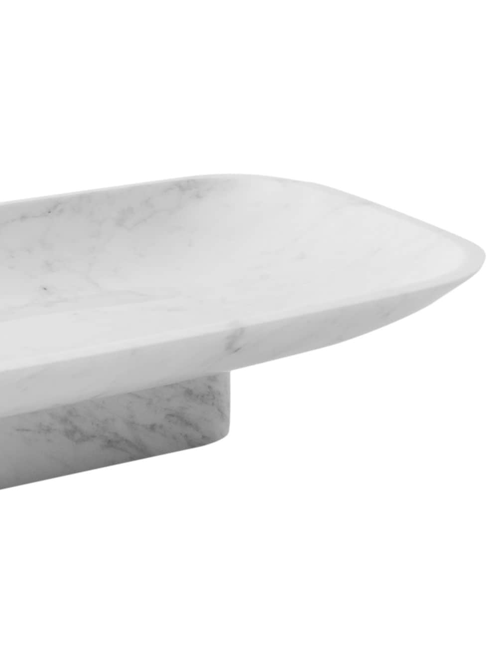 Marsotto Edizioni Pia rectangle-shape tray - Wit