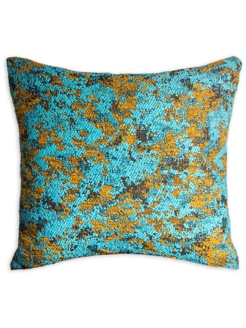 The House of Lyria Asinara cable-knit cotton cushion 
