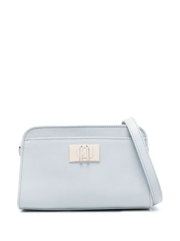 Furla 1927 Leather Crossbody Bag Blue FARFETCH IE