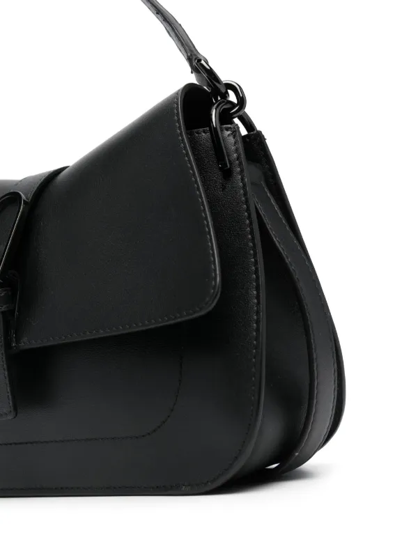Furla レザーショルダーバッグ | ブラック | FARFETCH JP