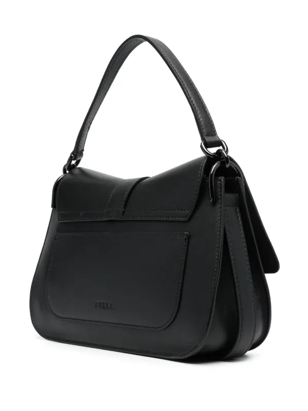 Furla レザーショルダーバッグ | ブラック | FARFETCH JP