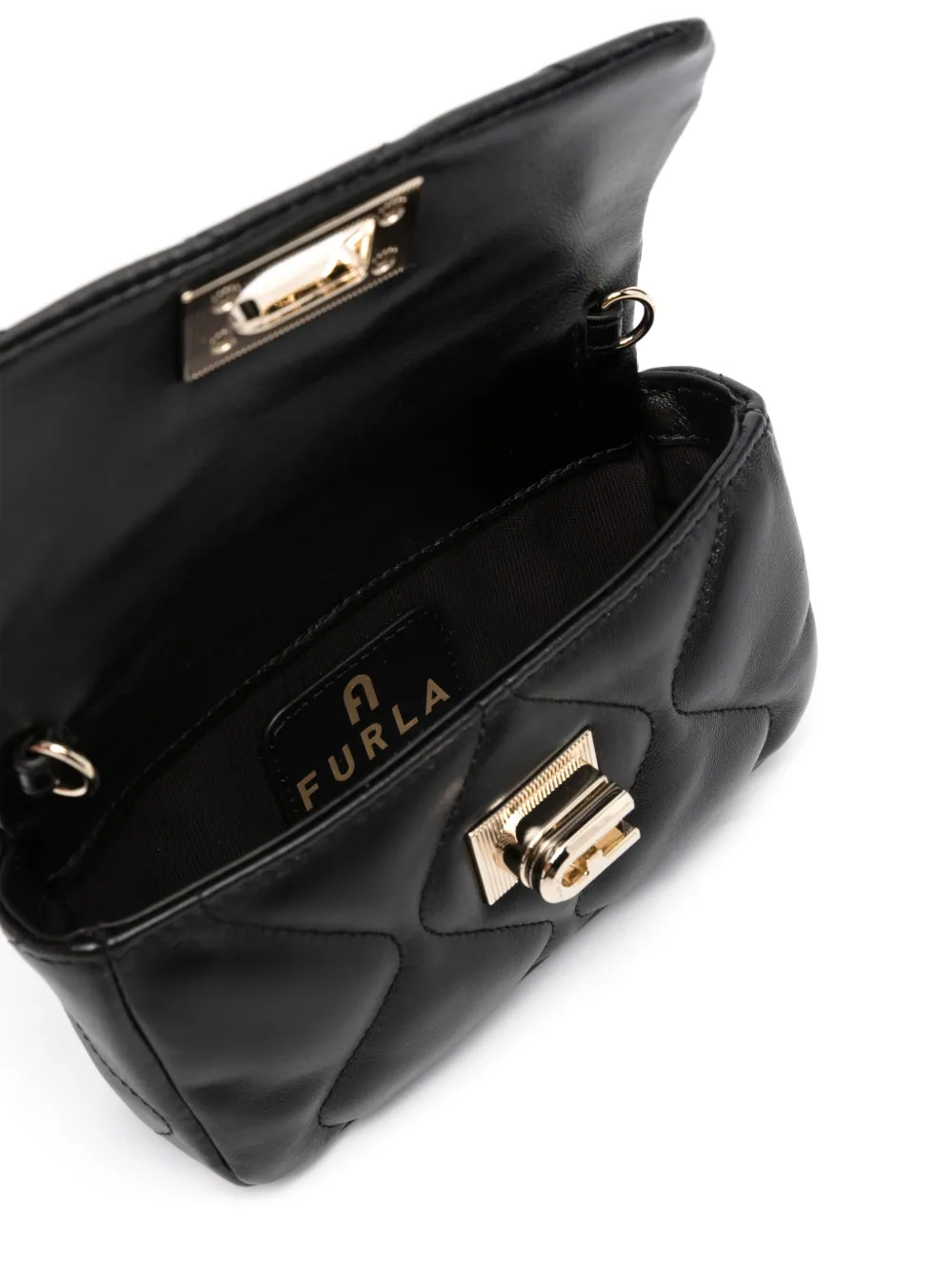 Furla Mini 1927 Quilted Leather Crossbody Bag Farfetch
