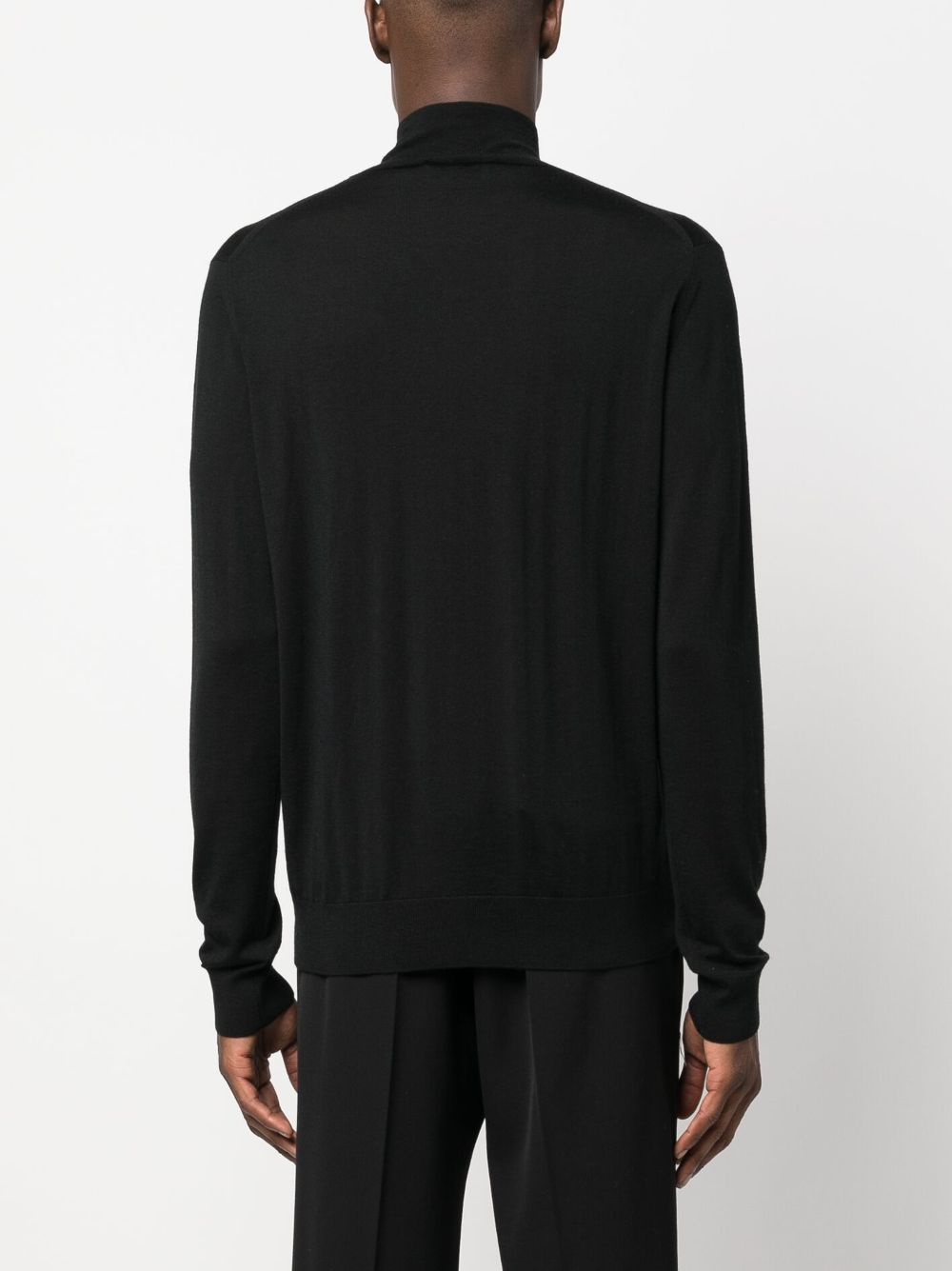 Lanvin roll-neck wool-blend jumper Men