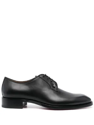 Jimmy Choo Ray Derby Shoes | Black | FARFETCH GE