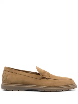 Tod's スエード ローファー | ブラウン | FARFETCH JP
