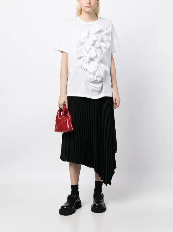 Comme Des Garcons short sleeve cotton blend T shirt White FARFETCH PT