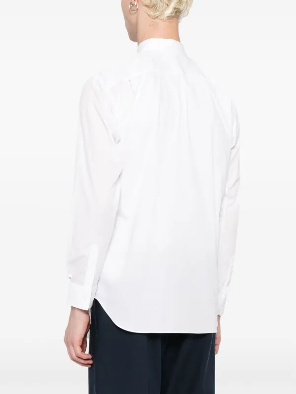Comme Des Garçons Shirt x Lacoste Cotton Shirt | White