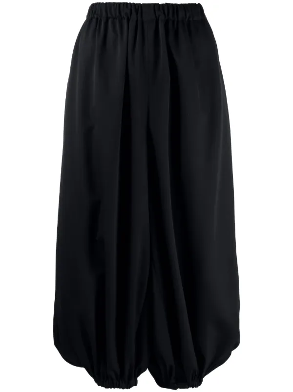 ファッションなデザイン Comme Des Garçons Comme Des Garçons クロップド イージー パンツ