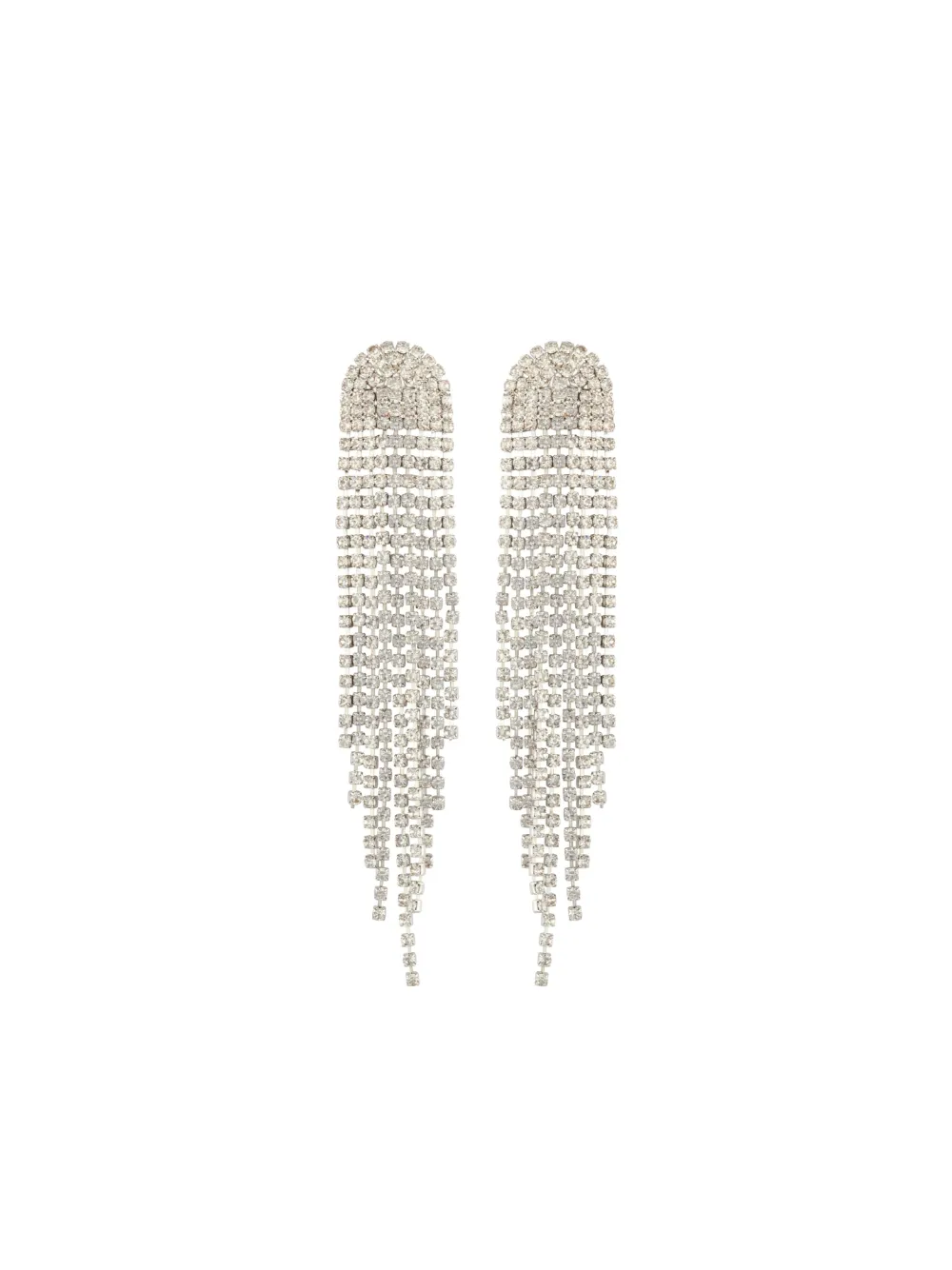 Susan Caplan Vintage スワロフスキークリスタル ピアス - シルバートーン Susan Caplan Vintage スワロフスキークリスタル ピアス - シルバートーン