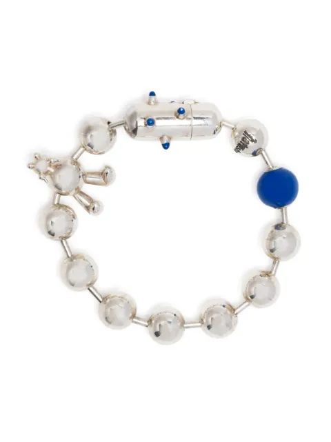 Natasha Zinko Bunny chain-bead bracelet 