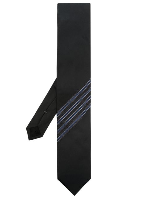 Lanvin grosgrain-detail silk tie Men