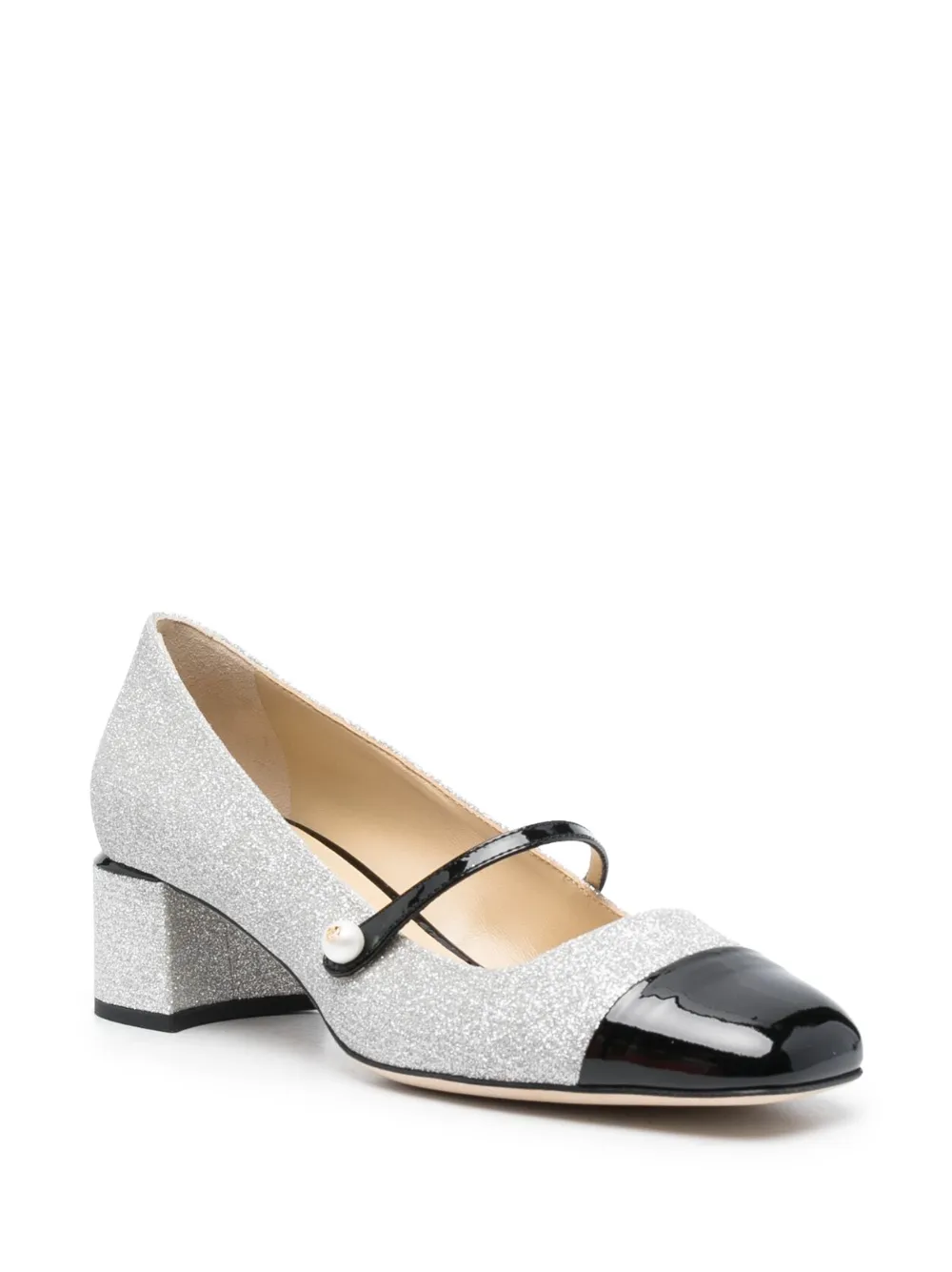 Jimmy Choo Elisa pumps met vierkante neus - Zwart