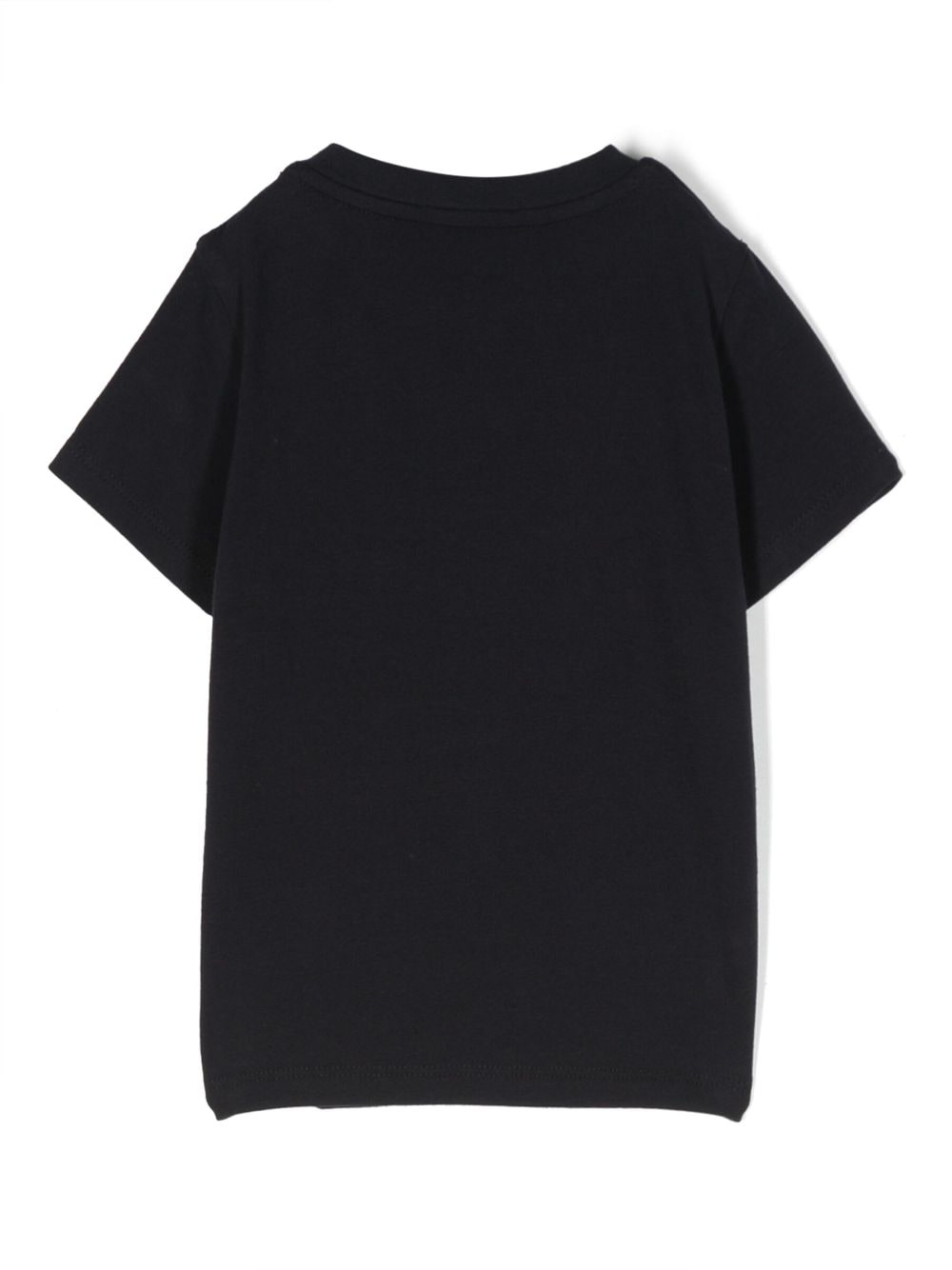 Moncler Enfant logo-print short-sleeved T-shirt - Blauw