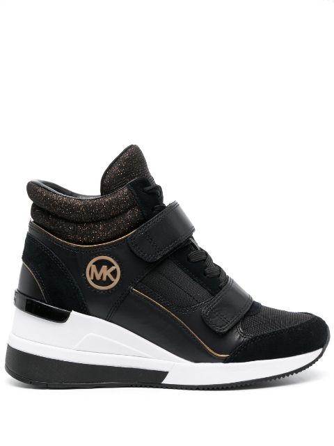 Michael Kors Gentry 65mm sneakers med kilehæl