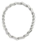 Lanvin Sequence crystal-embellished choker necklace - Silver