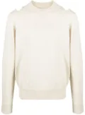 Jil Sander cut-out wool jumper - Neutrals