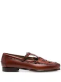Hereu Ferriol T-bar leather loafers - Brown
