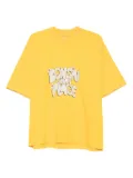 Bonsai graphic-print T-shirt - Orange