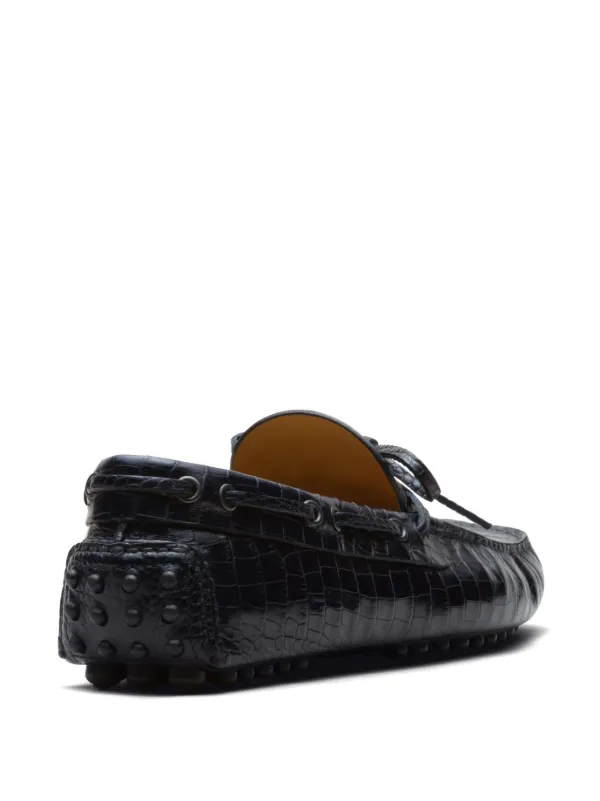 Crocodile loafer hot sale shoes