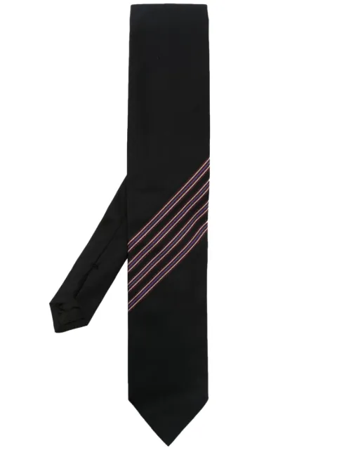 Lanvin grosgrain-embellished silk tie Men