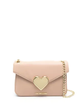 Love moschino heart purse sale