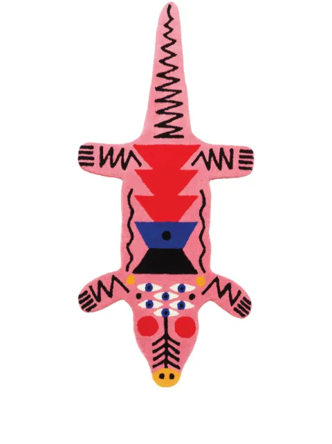 Qeeboo Oggian Crocopink M carpet