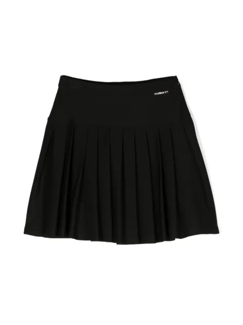 TWINSET Kids pleated stretch miniskirt 