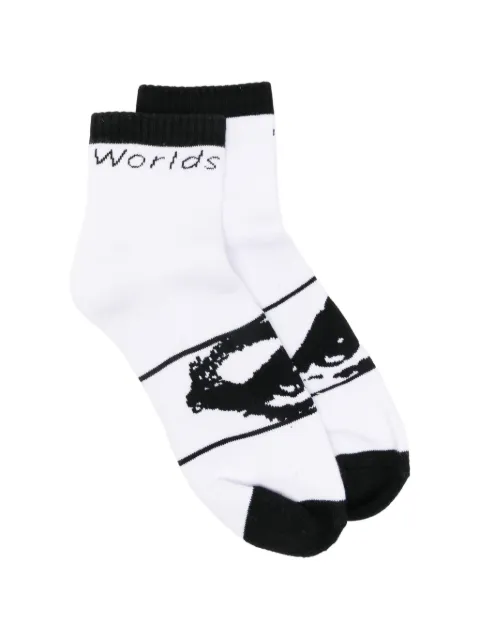 Perks And Mini Par de meias caneladas