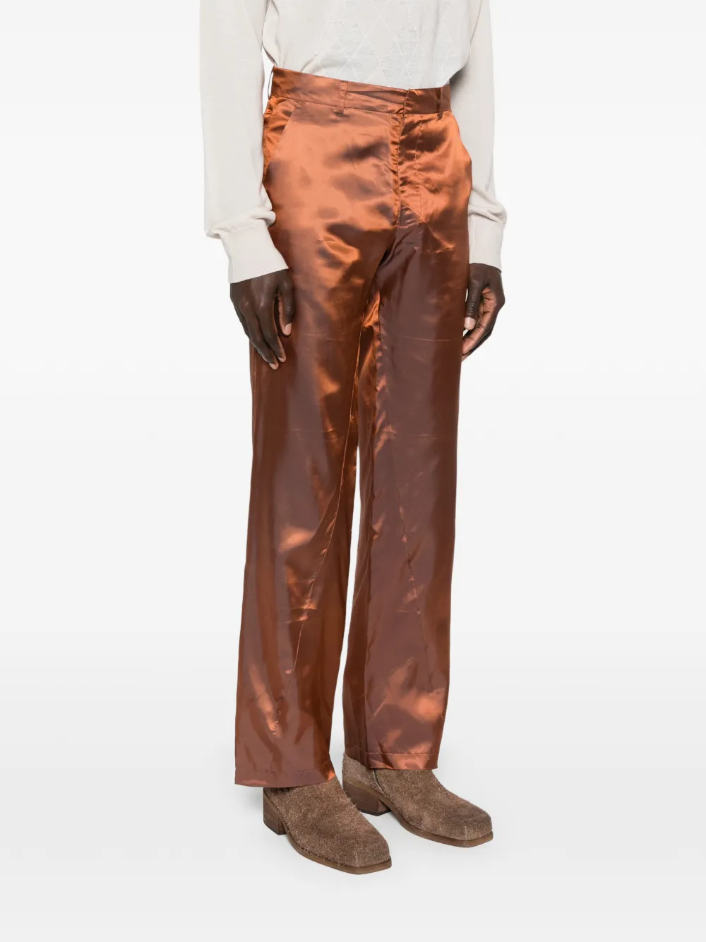 Bianca Saunders Bailey Trousers - Brown 