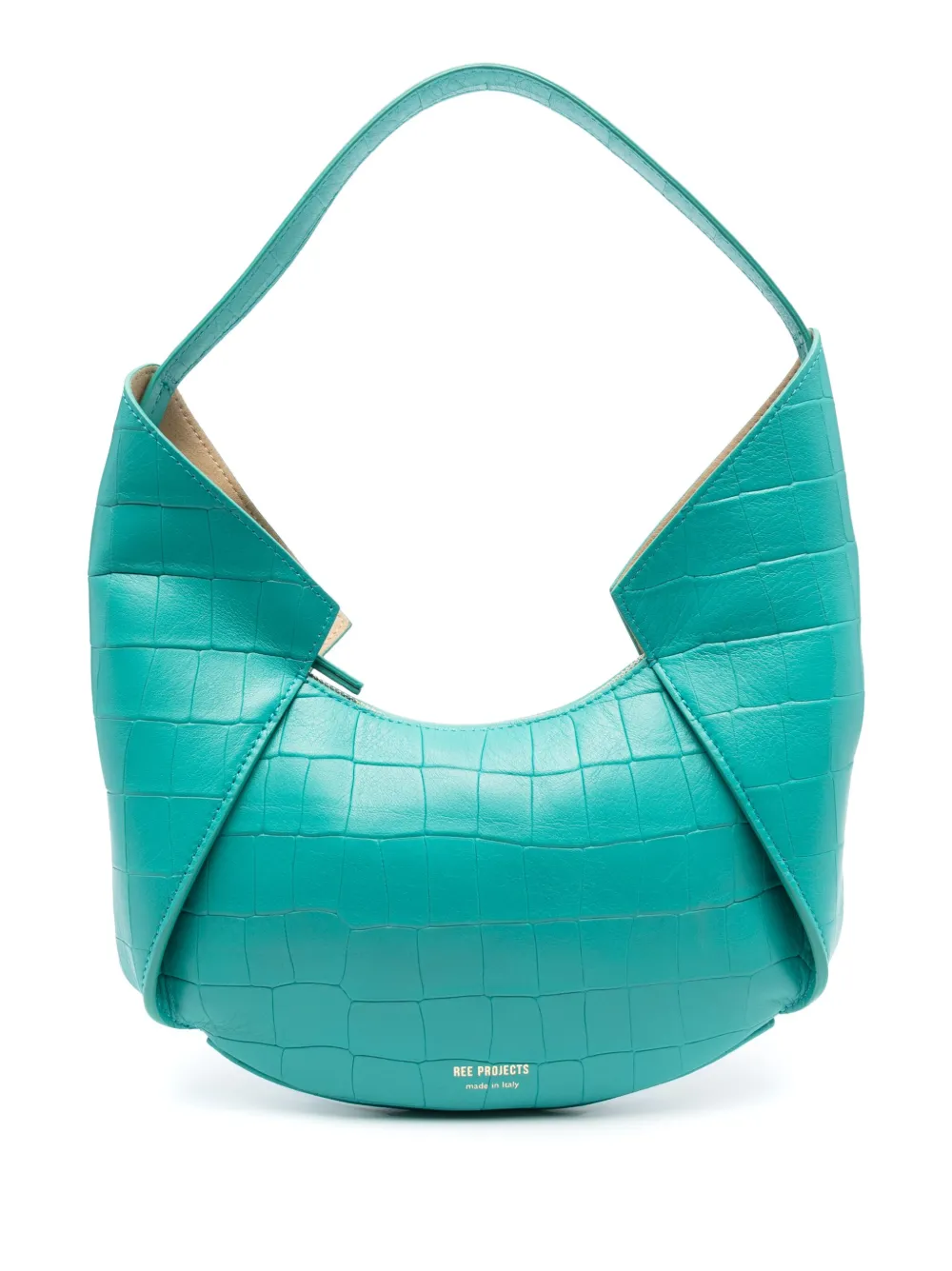 REE PROJECTS Mini Riva embossedcrocodile Shoulder Bag Farfetch