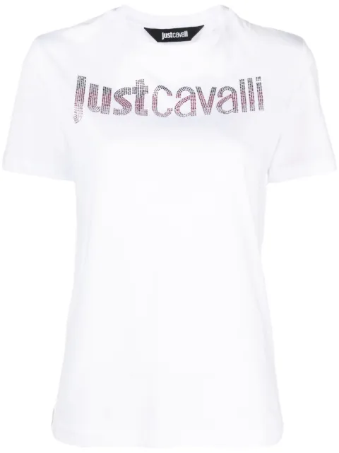 Just Cavalli White Cotton Women T-Shirt main image 1