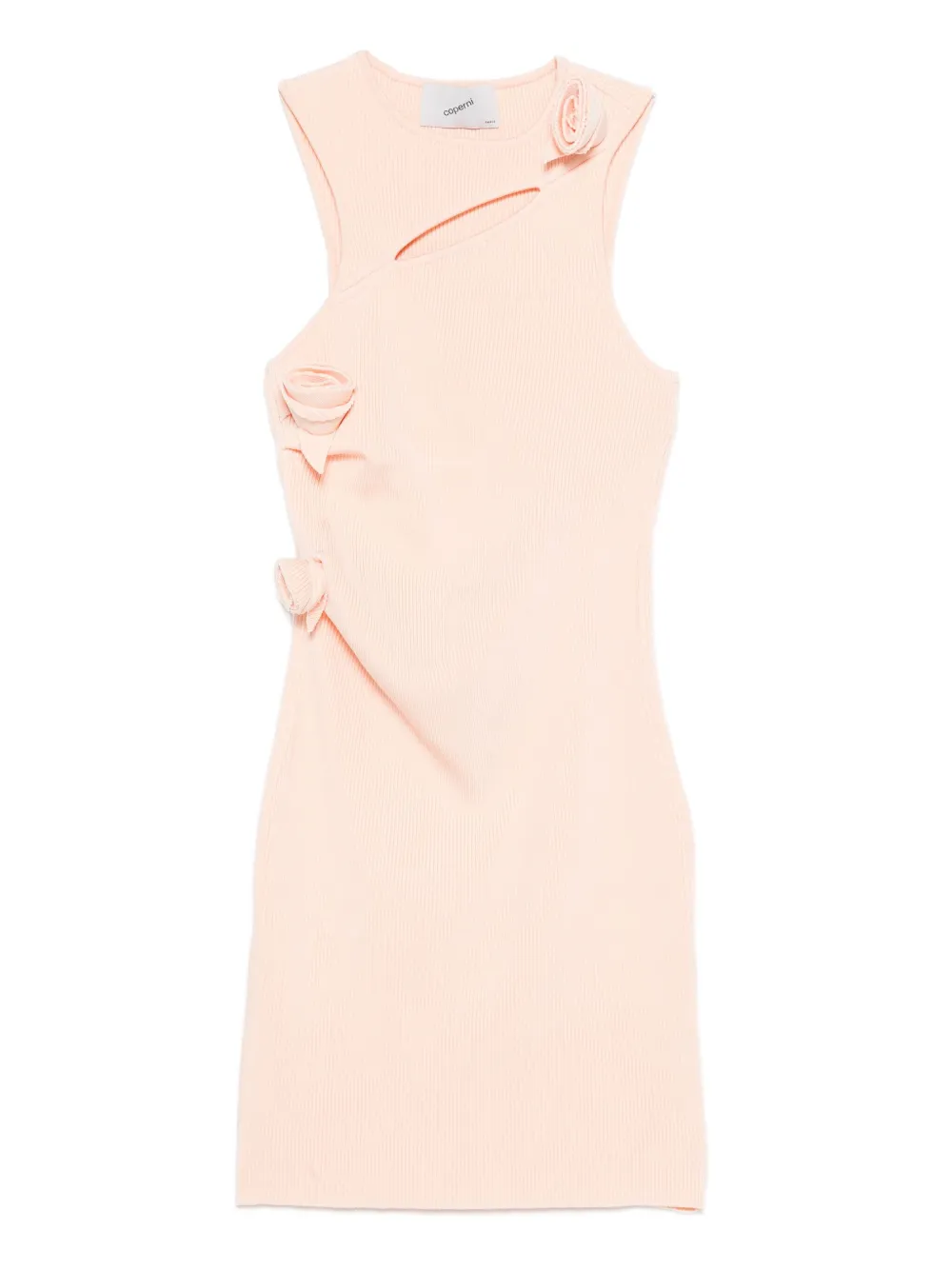 Coperni Gebreide mini-jurk Roze